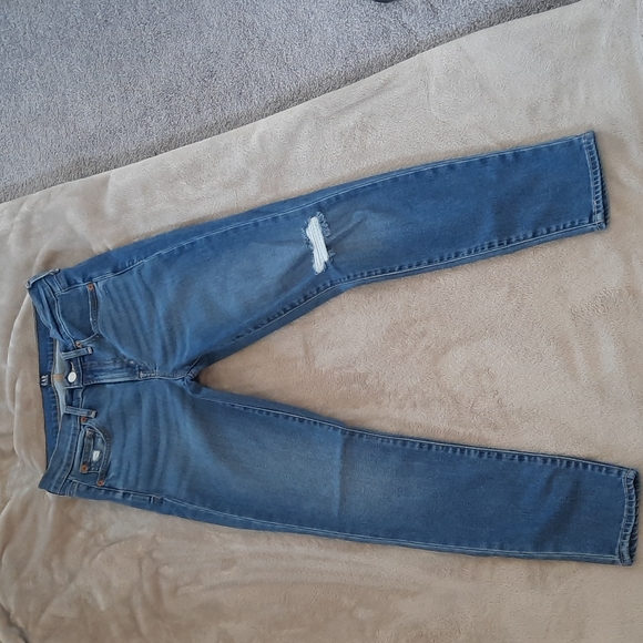 Gap jeans , size 26 ,cooor blue - Picture 1 of 8
